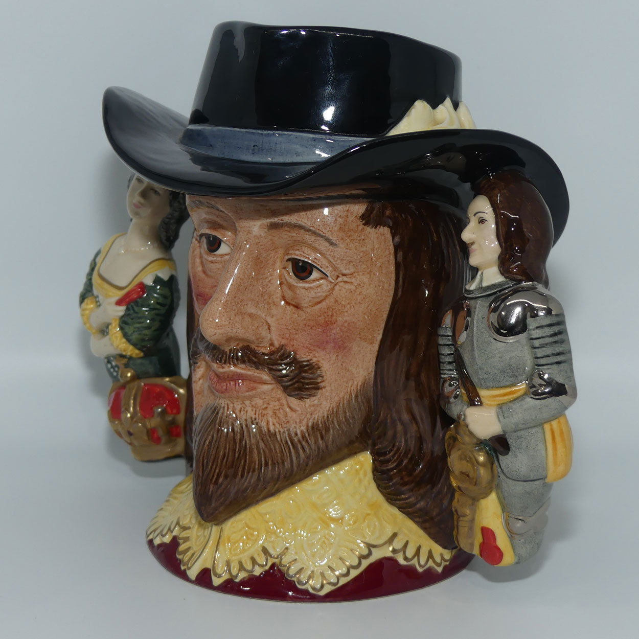 D6917 Royal Doulton large character jug King Charles I | LE 2013/2500