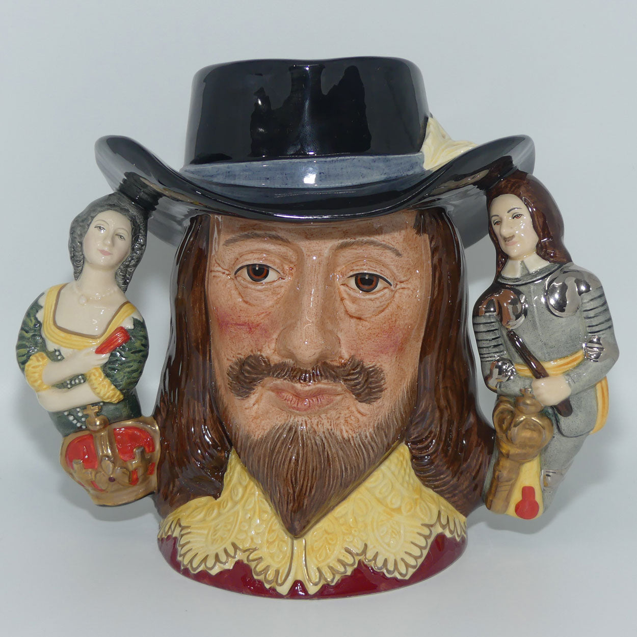 D6917 Royal Doulton large character jug King Charles I | LE 2013/2500