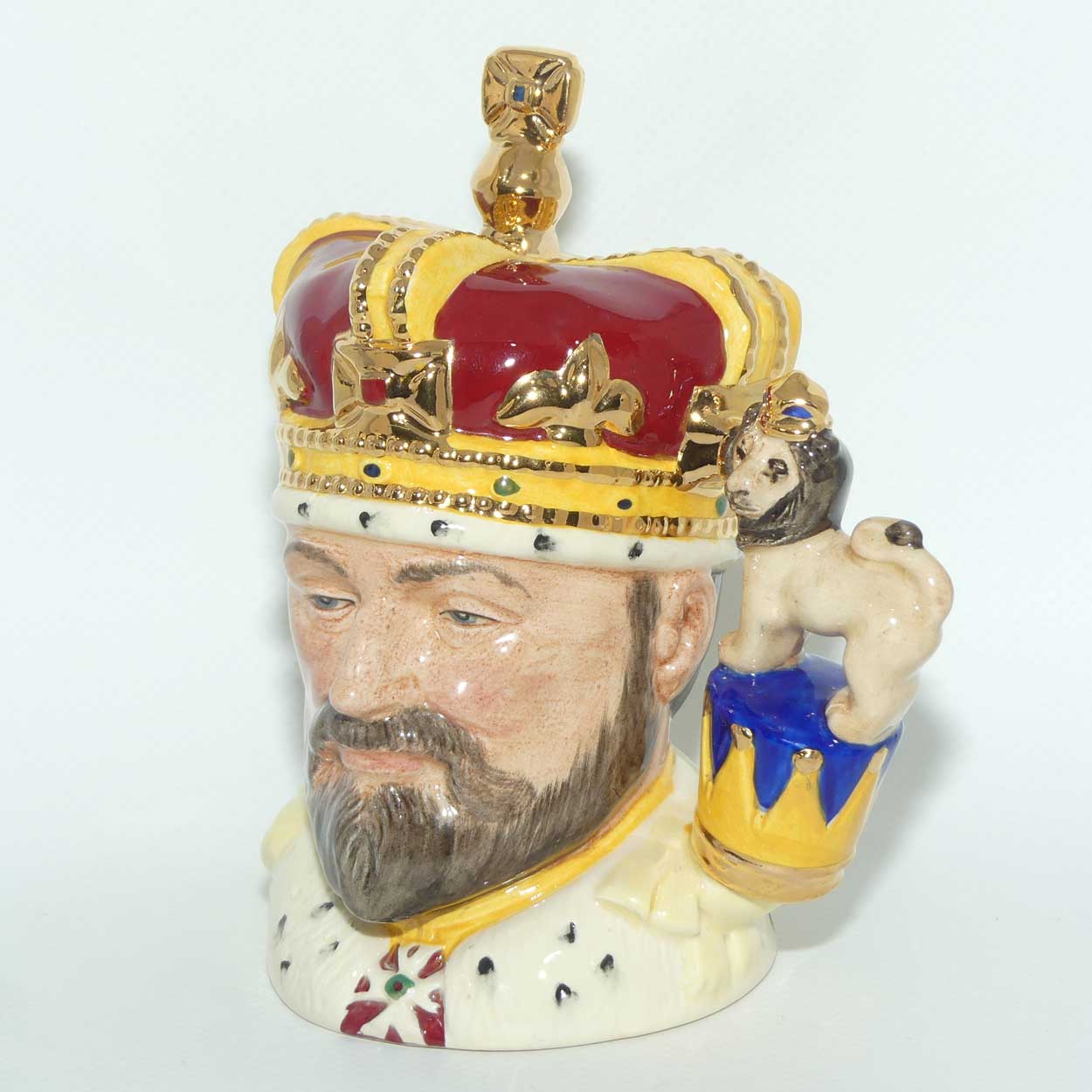 D6923 Royal Doulton small character jug King Edward VII | LE 688/2500