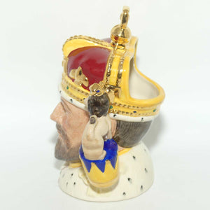 D6923 Royal Doulton small character jug King Edward VII | LE 706/2500 + Certificate