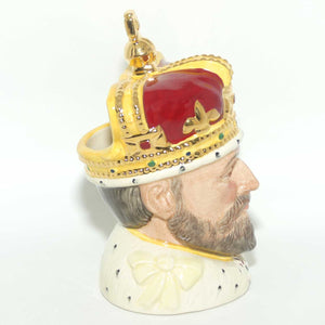 D6923 Royal Doulton small character jug King Edward VII | LE 706/2500 + Certificate