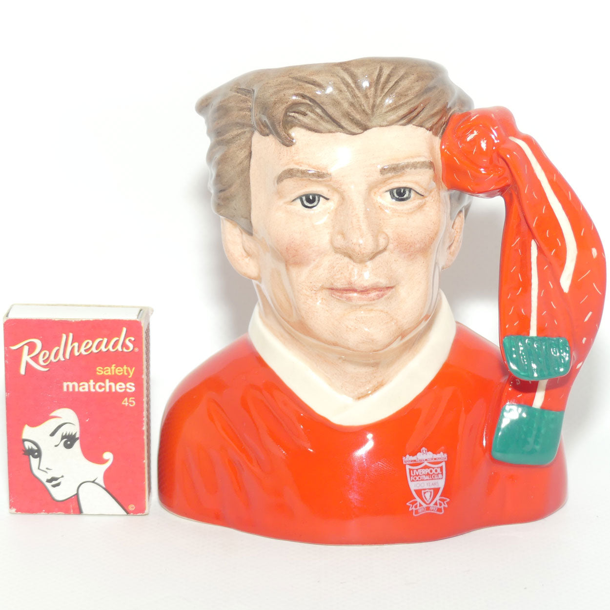 D6930 Royal Doulton small character jug Football Supporter Liverpool