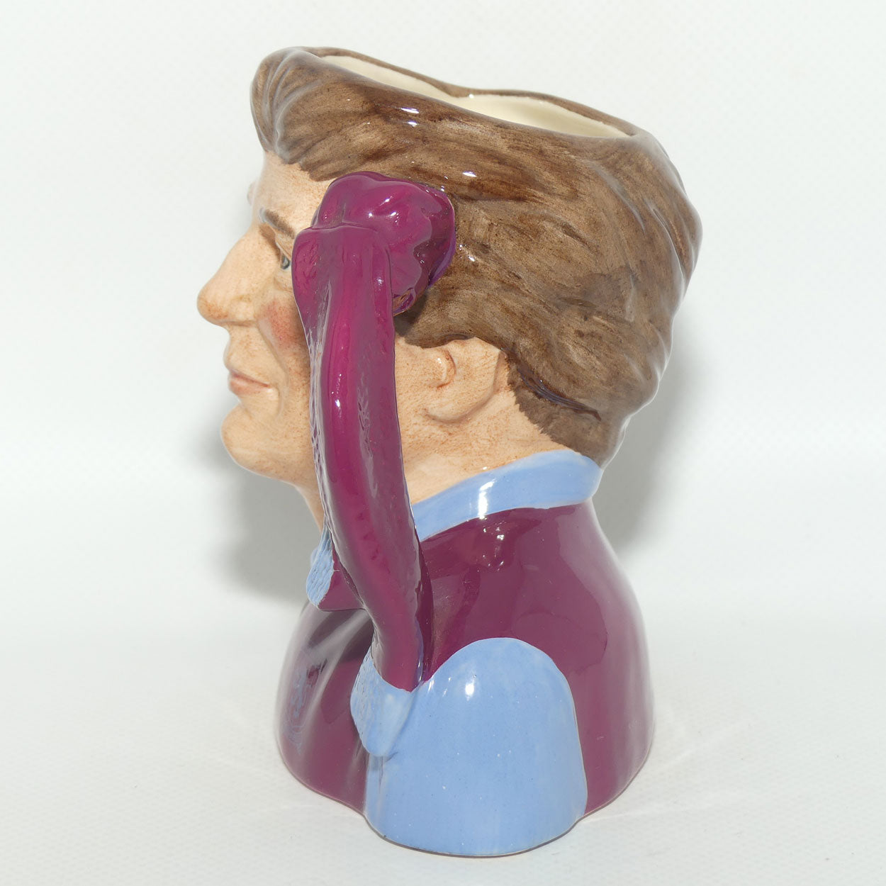 D6931 Royal Doulton small character jug Football Supporter Aston Villa