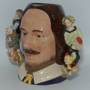 D6933 Royal Doulton large character jug William Shakespeare | no Cert
