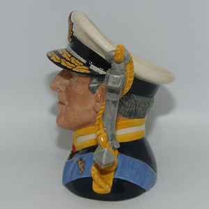 D6944 Royal Doulton large character jug Earl Mountbatten of Burma