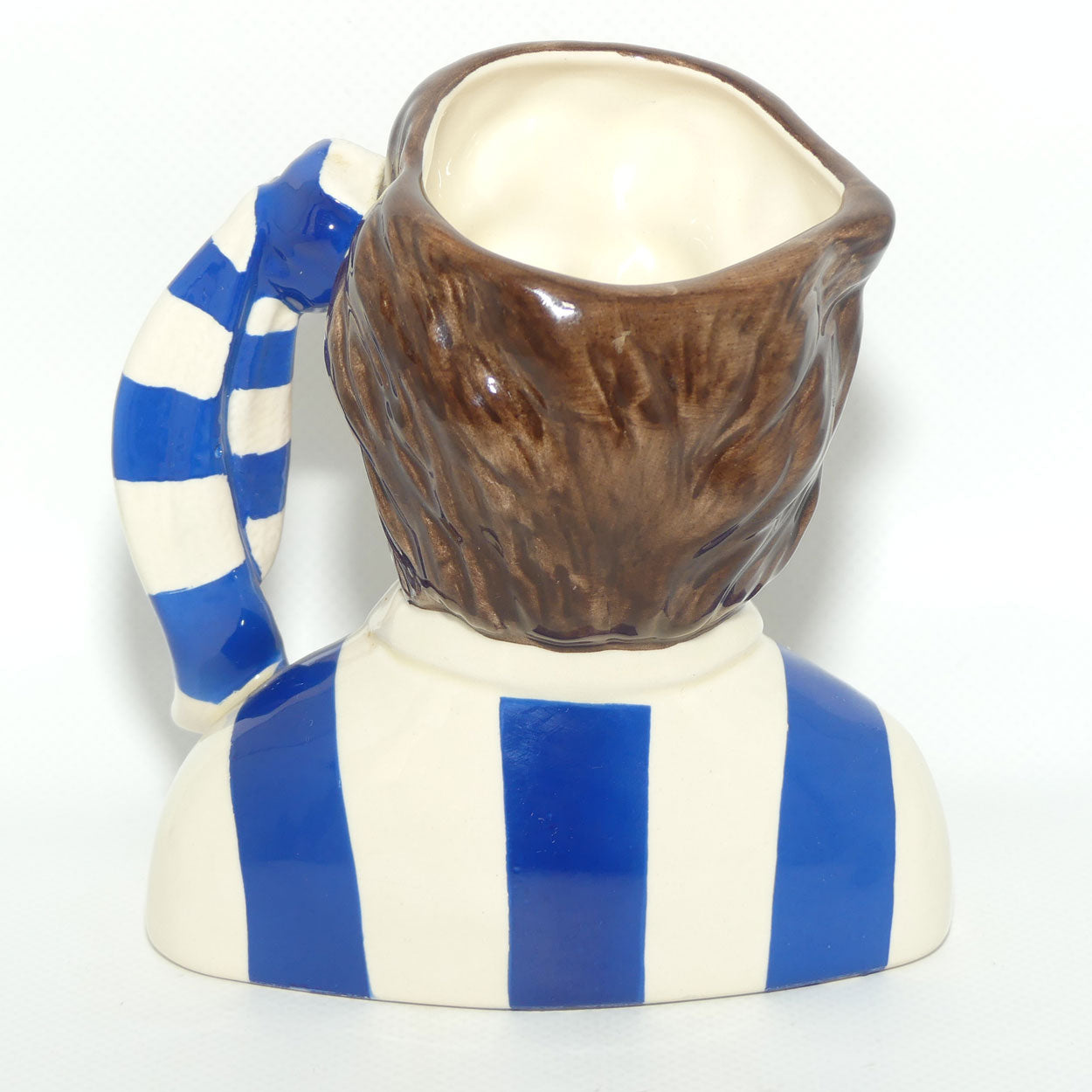 D6958 Royal Doulton small character jug Football Supporter Sheffield Wednesday | #1
