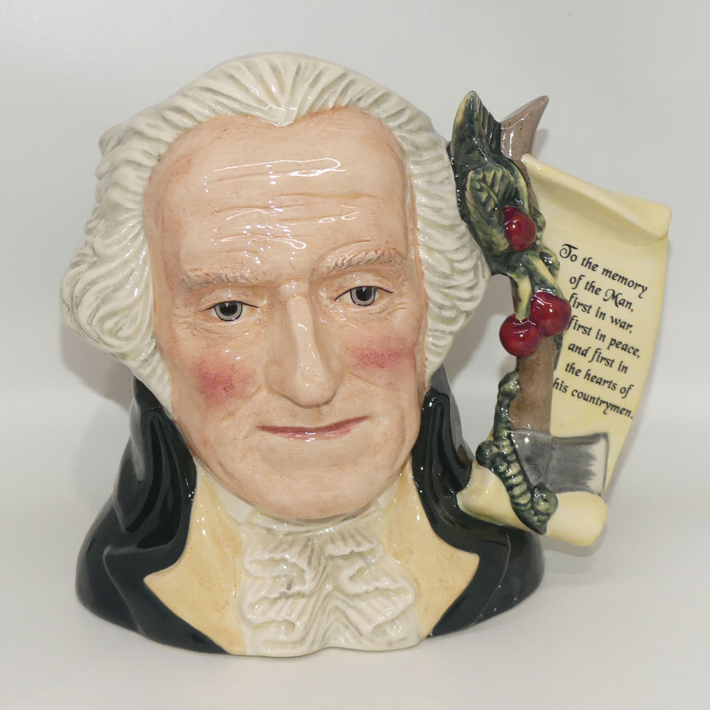 D6965 Royal Doulton large character jug George Washington | Ltd Ed