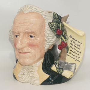 D6965 Royal Doulton large character jug George Washington | Ltd Ed