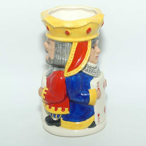 D6969 Royal Doulton toby jug King and Queen of Diamonds | LE 1752/2500