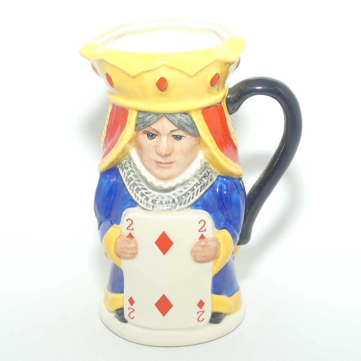 D6969 Royal Doulton toby jug King and Queen of Diamonds | LE 1752/2500