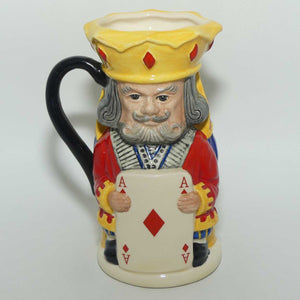 D6969 Royal Doulton toby jug King and Queen of Diamonds | LE 245/2500