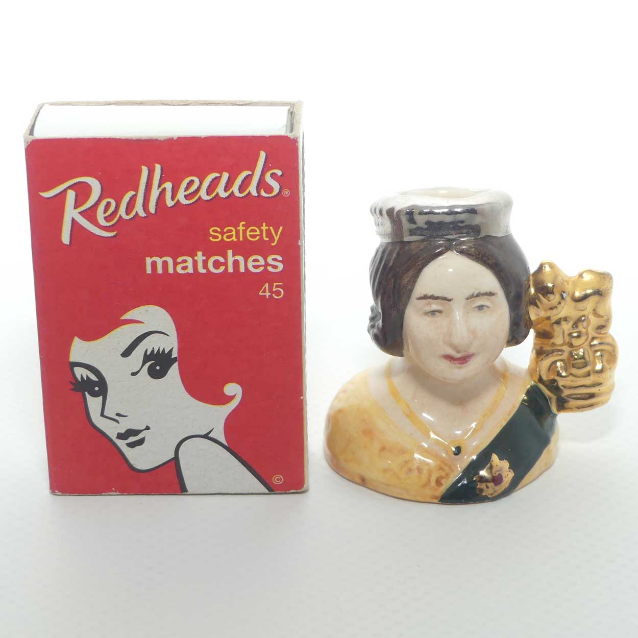 D6991 Royal Doulton tiny character jug Victoria | Kings and Queens of the Realm |LE91/2500