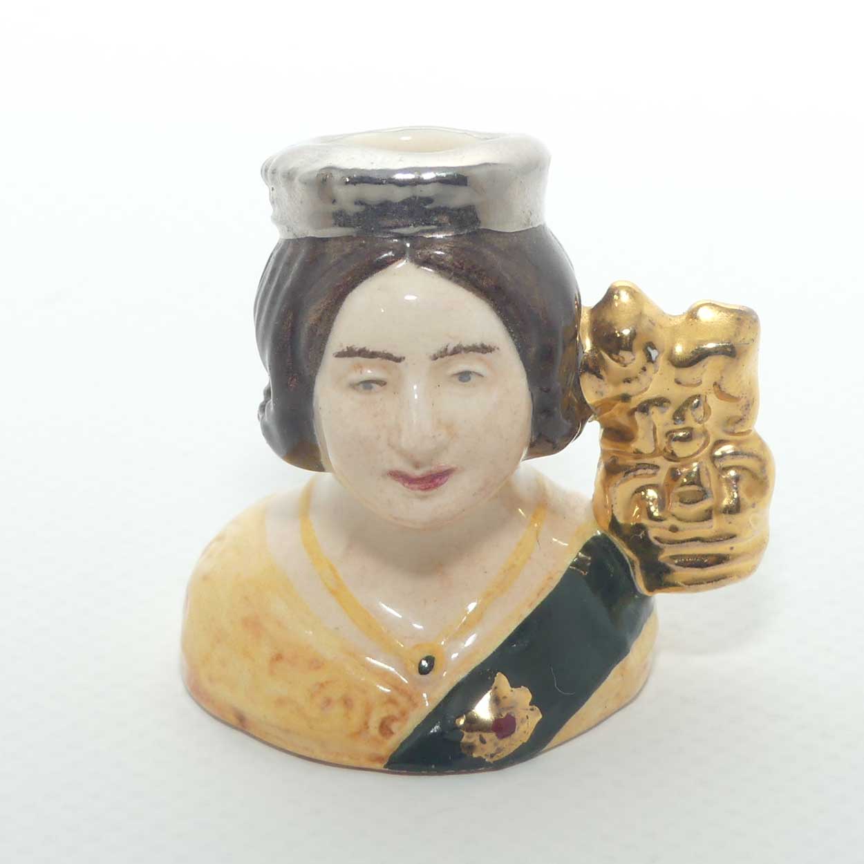 D6991 Royal Doulton tiny character jug Victoria | Kings and Queens of the Realm |LE91/2500