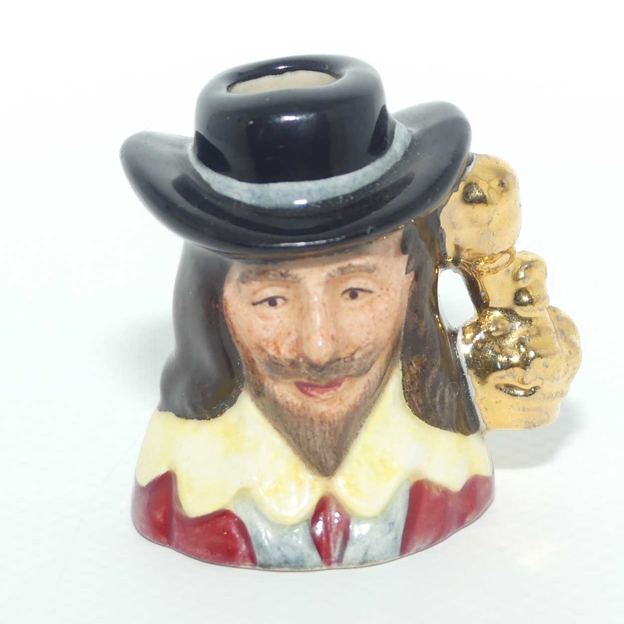 D6995 Royal Doulton tiny character jug Charles I | Kings and Queens of the Realm | LE91/2500