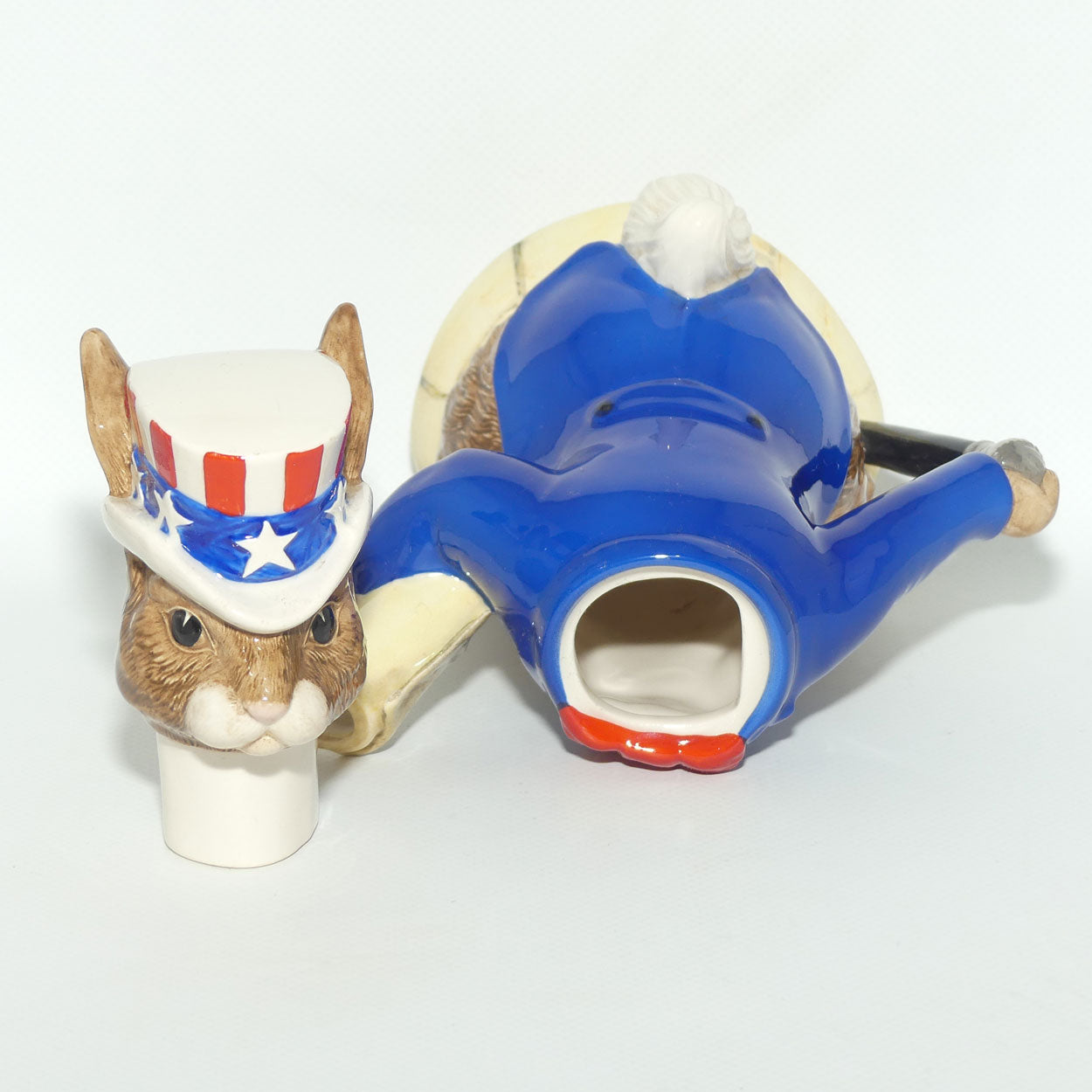 D6996 Royal Doulton Bunnykins U.S.A President Teapot | LE 2500