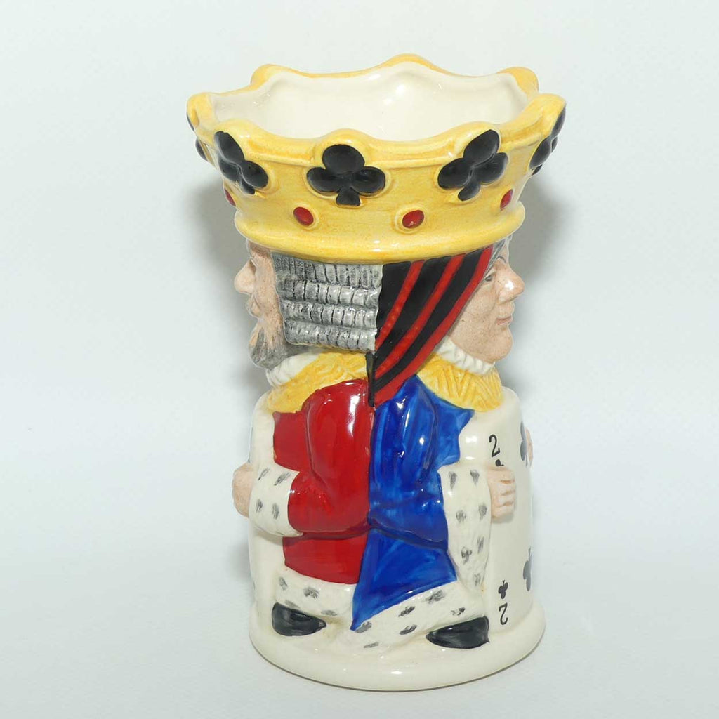 D6999 Royal Doulton toby jug King and Queen of Clubs | LE 1253/2500