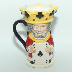 D6999 Royal Doulton toby jug King and Queen of Clubs | LE 1253/2500