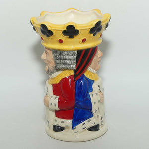 D6999 Royal Doulton toby jug King and Queen of Clubs | LE 1253/2500