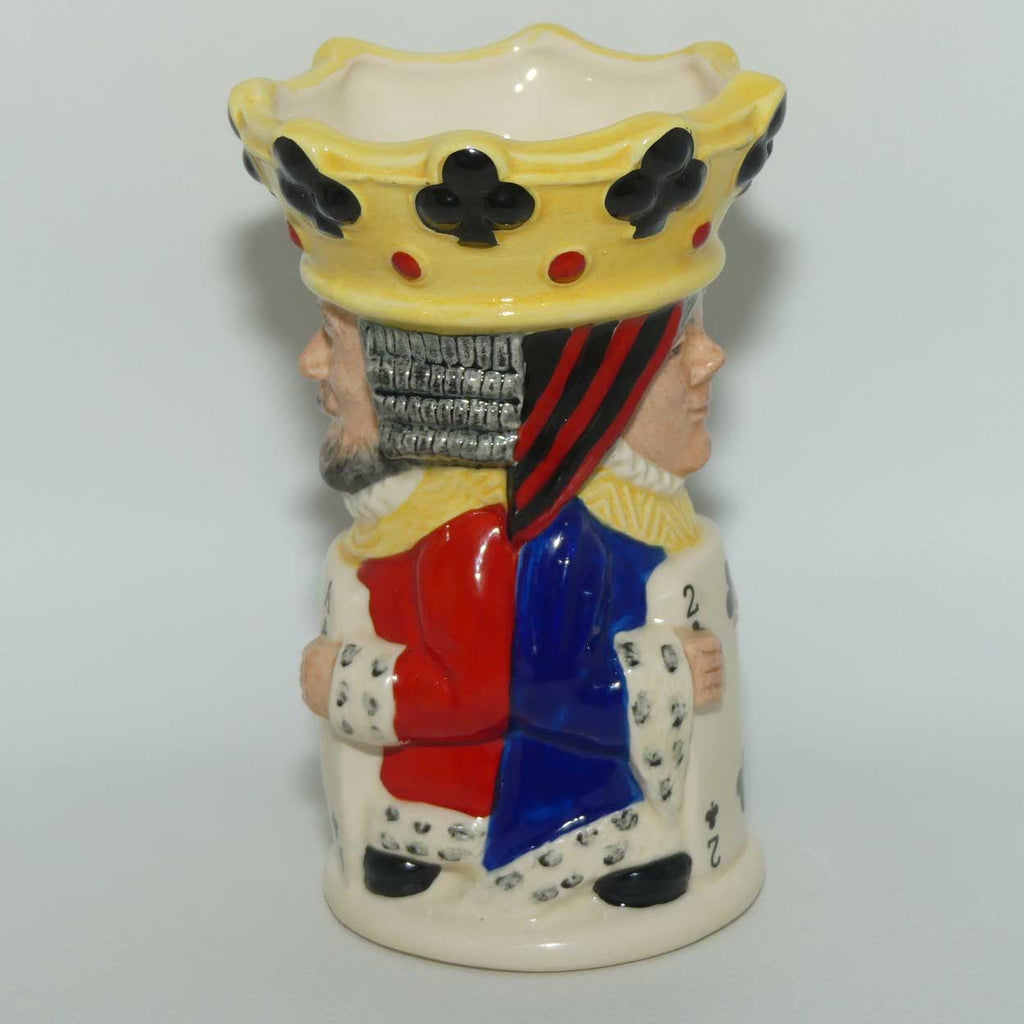 D6999 Royal Doulton toby jug King and Queen of Clubs | LE 795/2500