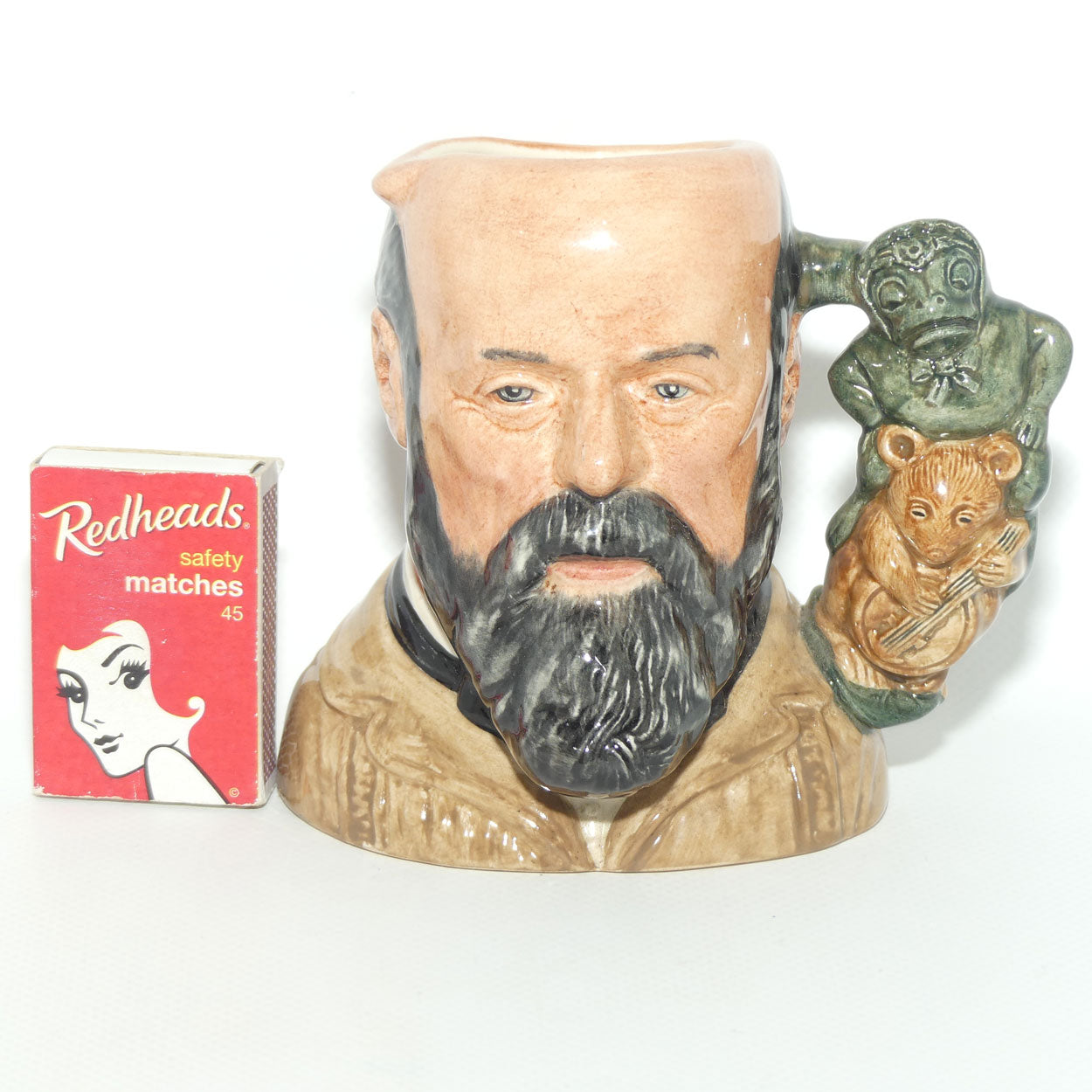 D7000 Royal Doulton small character jug George Tinworth | #2