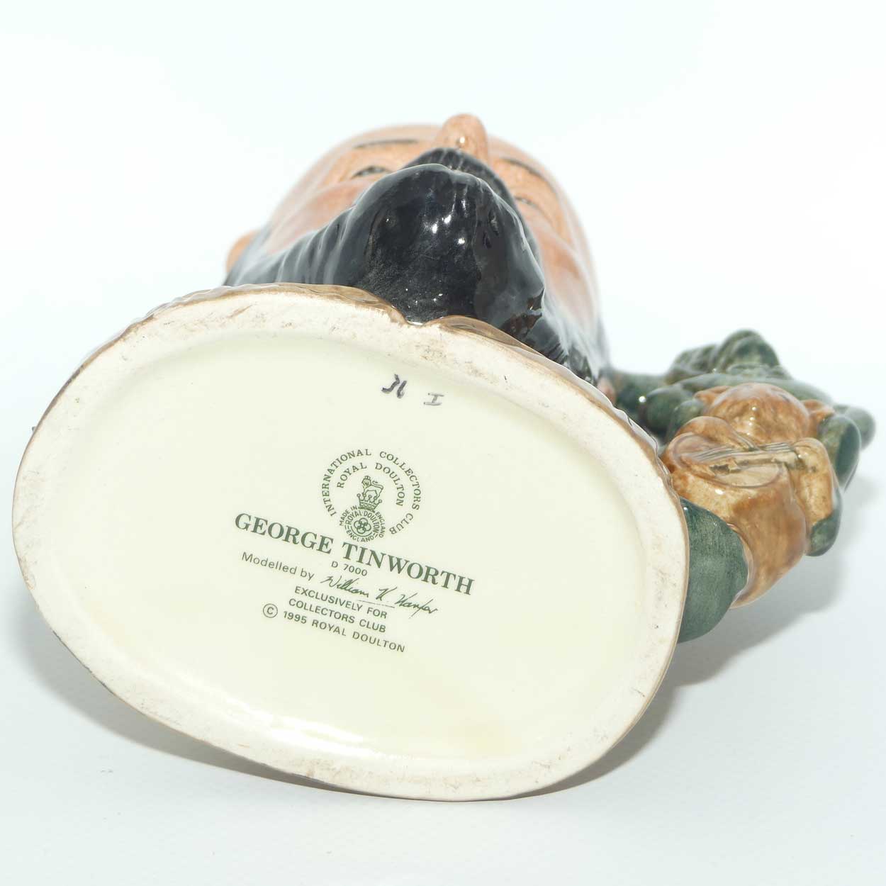 D7000 Royal Doulton small character jug George Tinworth | #2