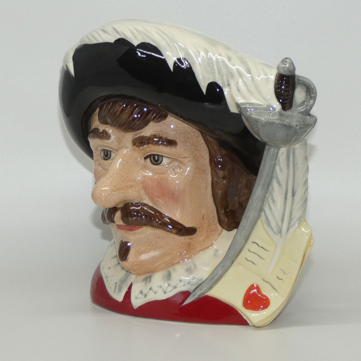 D7004 Royal Doulton large character jug Cyrano De Bergerac
