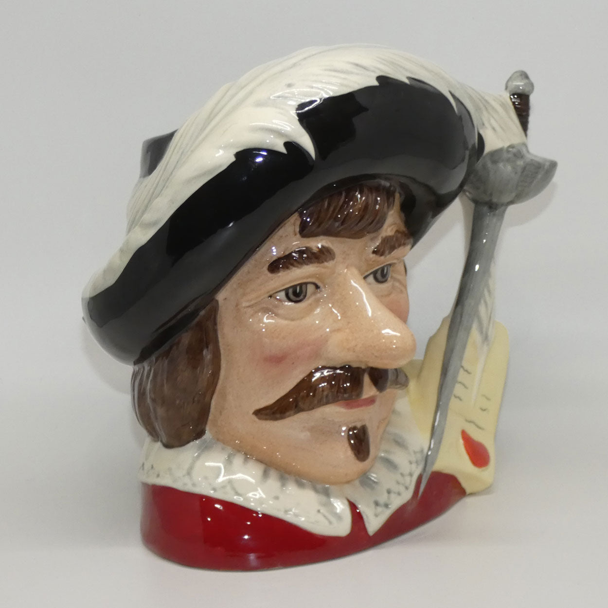 D7004 Royal Doulton large character jug Cyrano De Bergerac