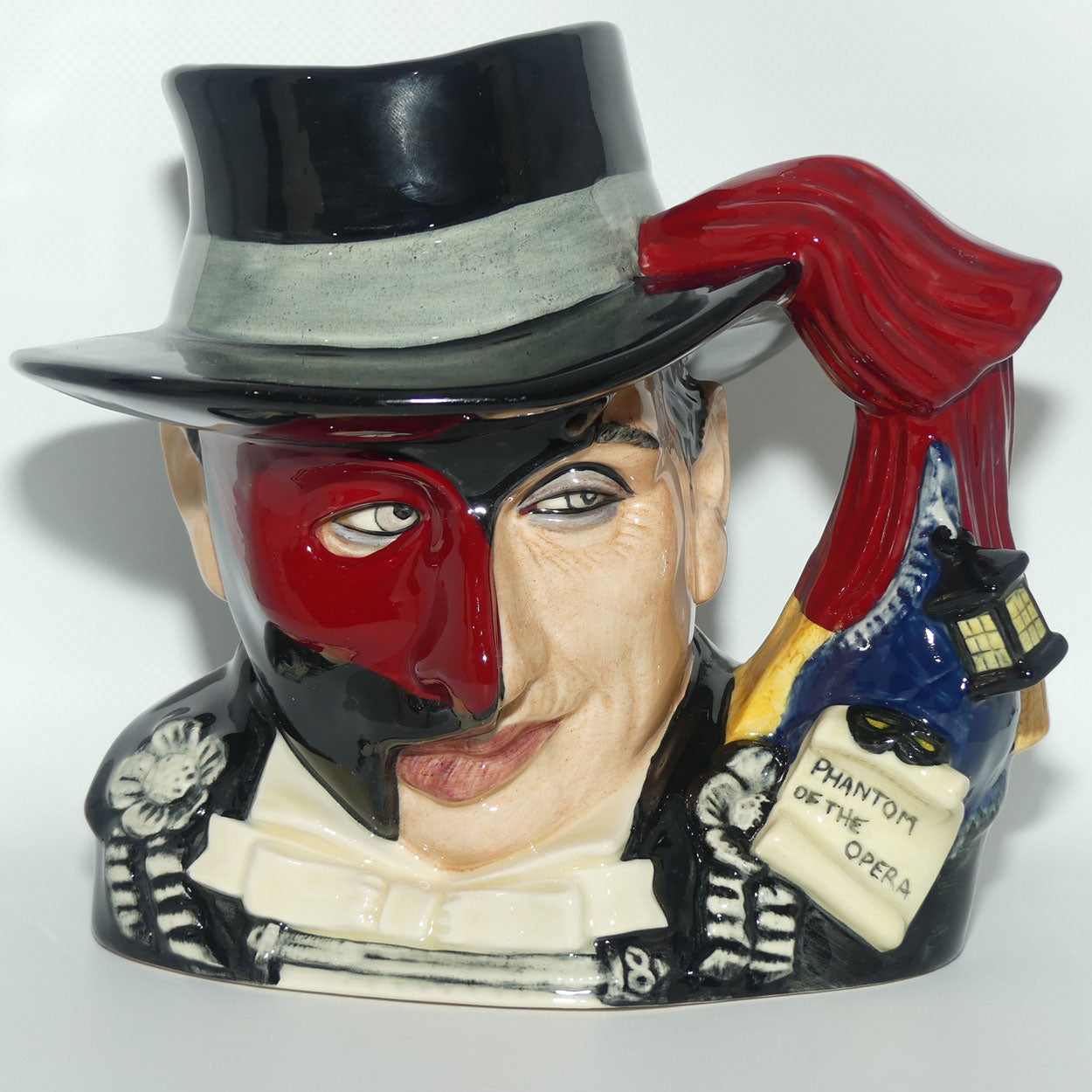 D7017 Royal Doulton large character jug Phantom of the Opera | LE 634/2500 | No Cert