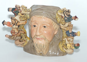 D7029 Royal Doulton large double handle character jug Geoffrey Chaucer | LE 734/1500