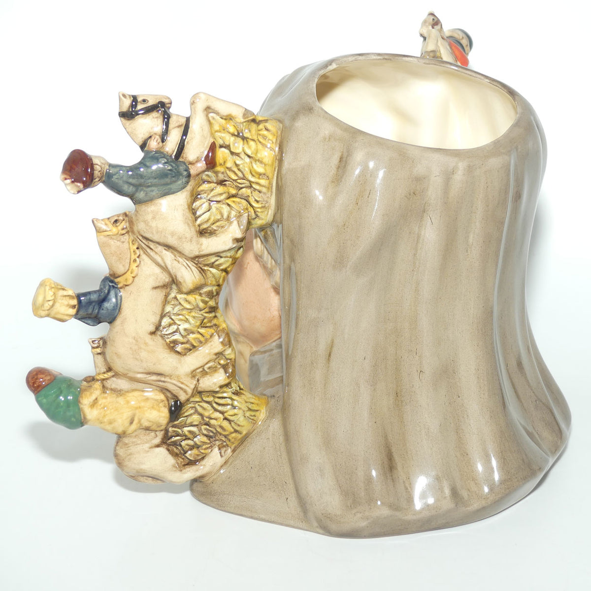 D7029 Royal Doulton large double handle character jug Geoffrey Chaucer | LE 734/1500 + Cert