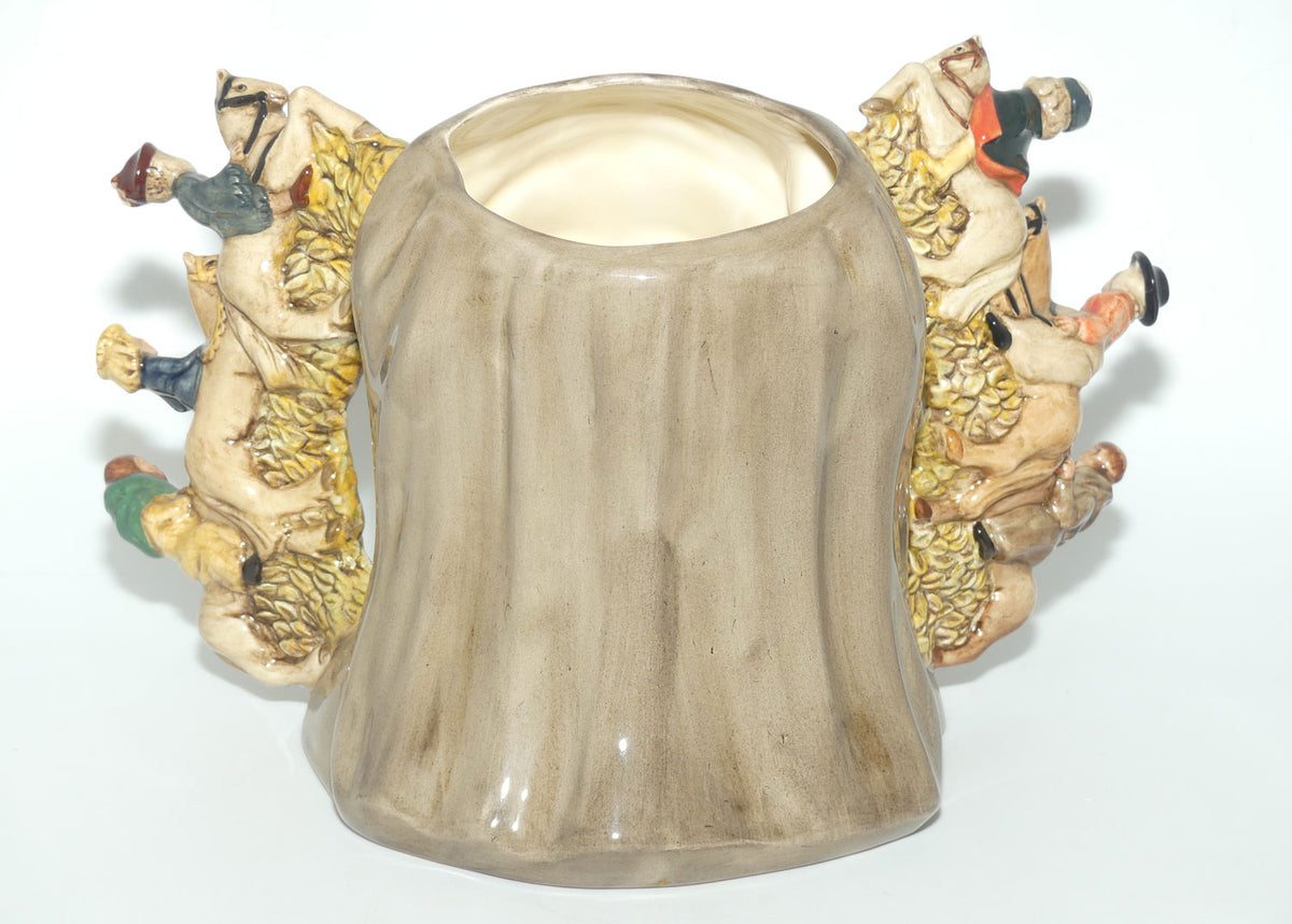 D7029 Royal Doulton large double handle character jug Geoffrey Chaucer | LE 734/1500 + Cert