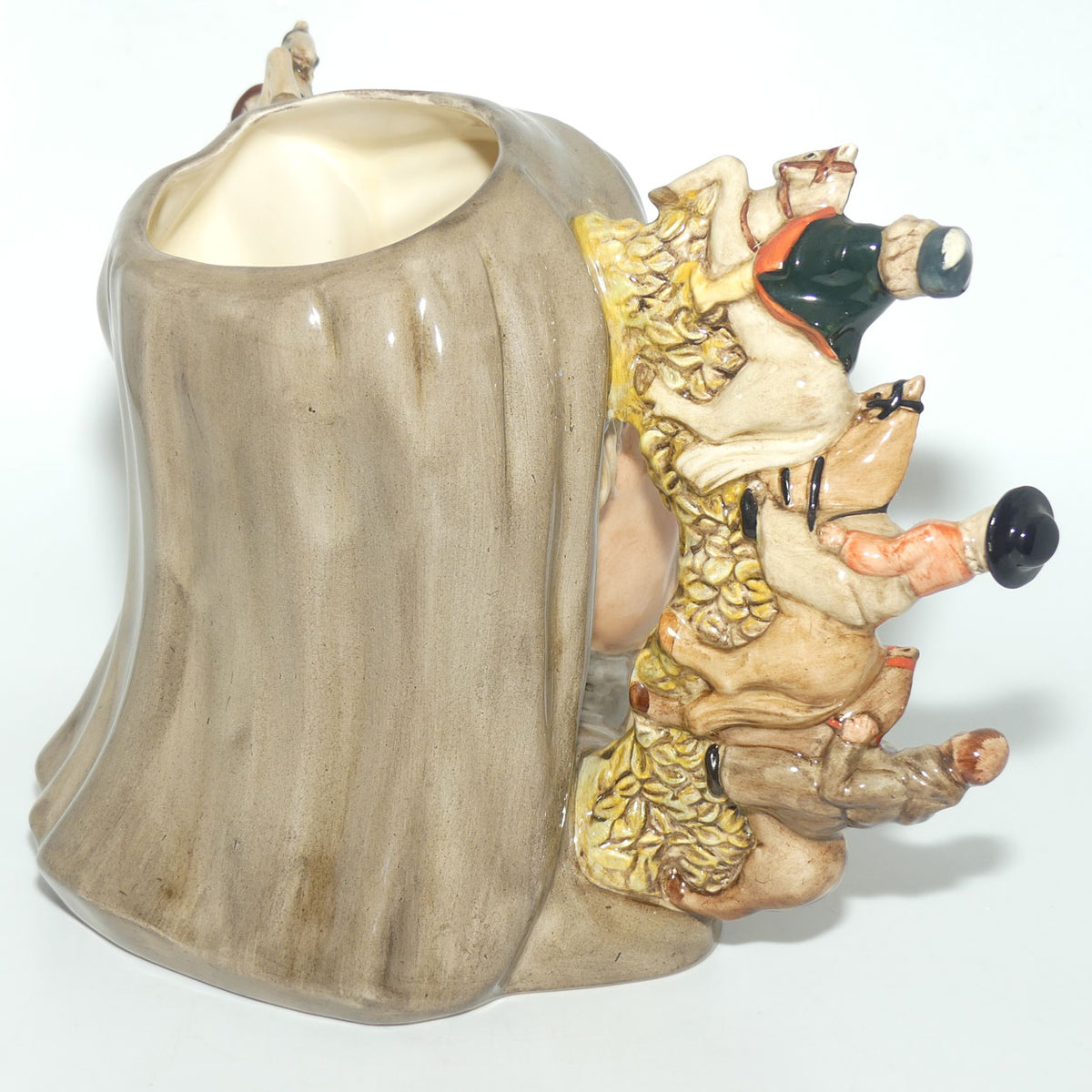 D7029 Royal Doulton large double handle character jug Geoffrey Chaucer | LE 734/1500 + Cert