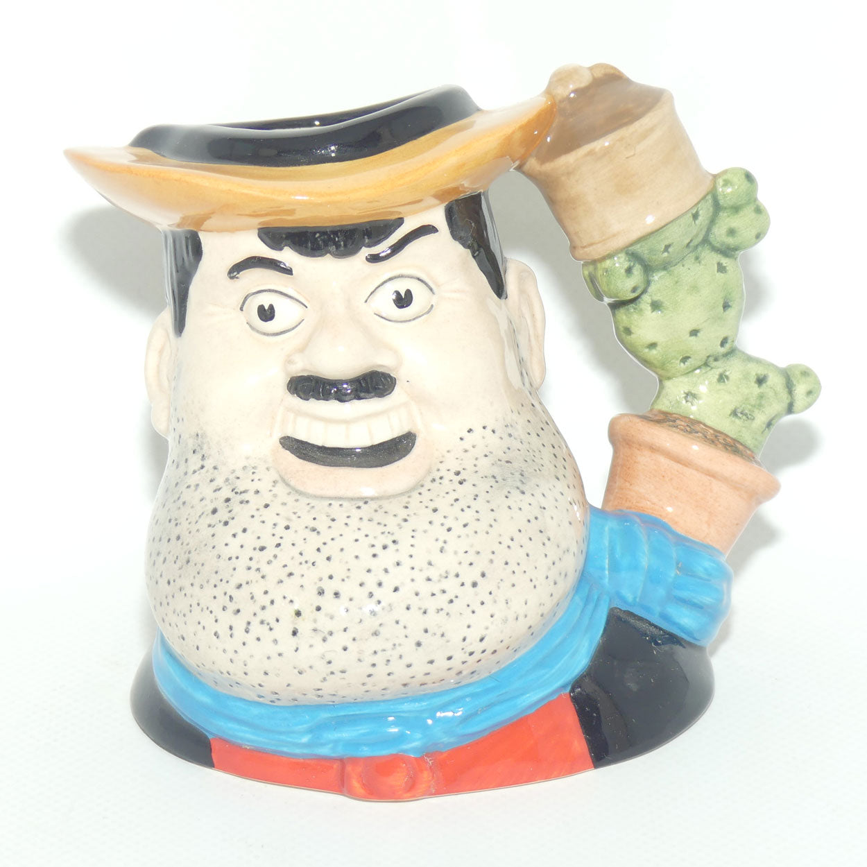 D7034 Royal Doulton small character jug Desperate Dan