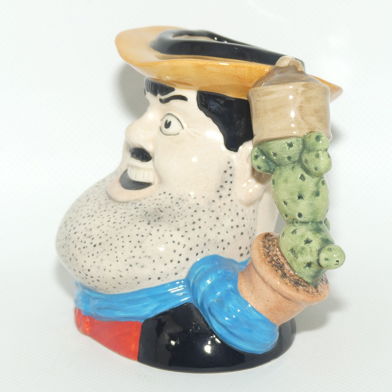 D7034 Royal Doulton small character jug Desperate Dan