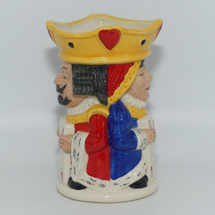 D7037 Royal Doulton toby jug King and Queen of Hearts | LE 75/2500