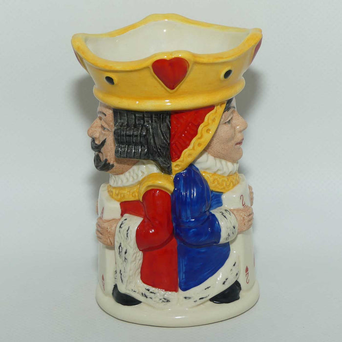 D7037 Royal Doulton toby jug King and Queen of Hearts | LE 75/2500