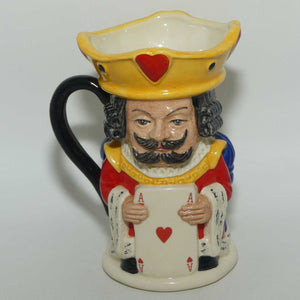 D7037 Royal Doulton toby jug King and Queen of Hearts | LE 75/2500