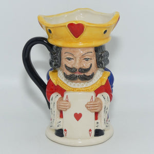 D7037 Royal Doulton toby jug King and Queen of Hearts | LE 75/2500