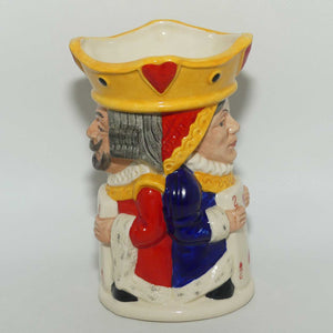 D7037 Royal Doulton toby jug King and Queen of Hearts | LE 764/2500