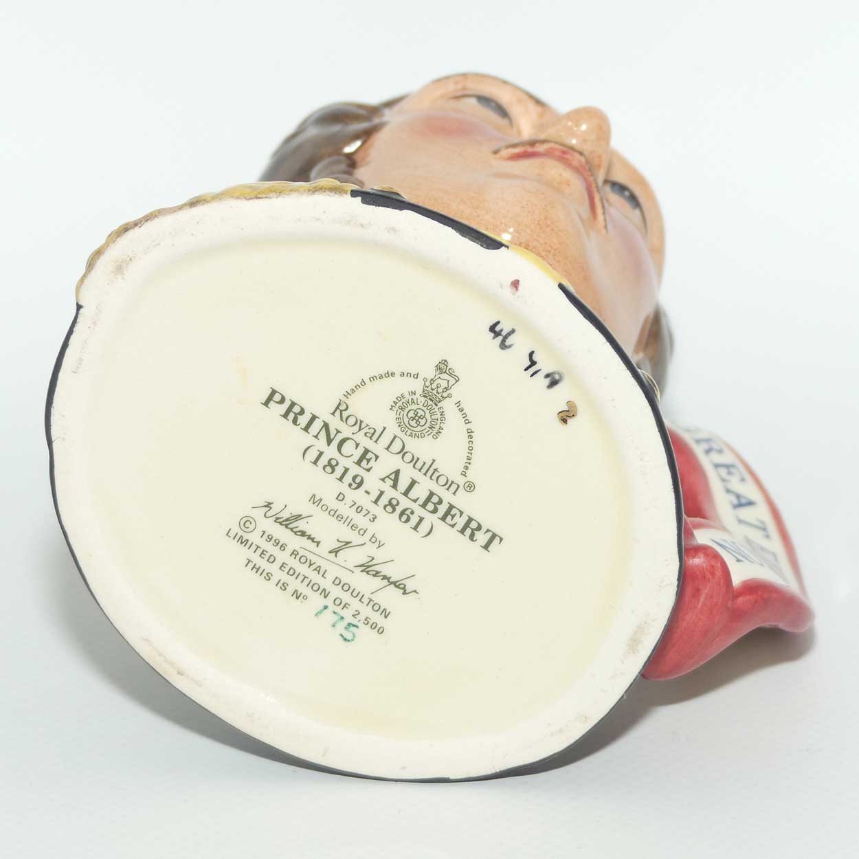 D7173 Royal Doulton small character jug Prince Albert | LE 175/2500