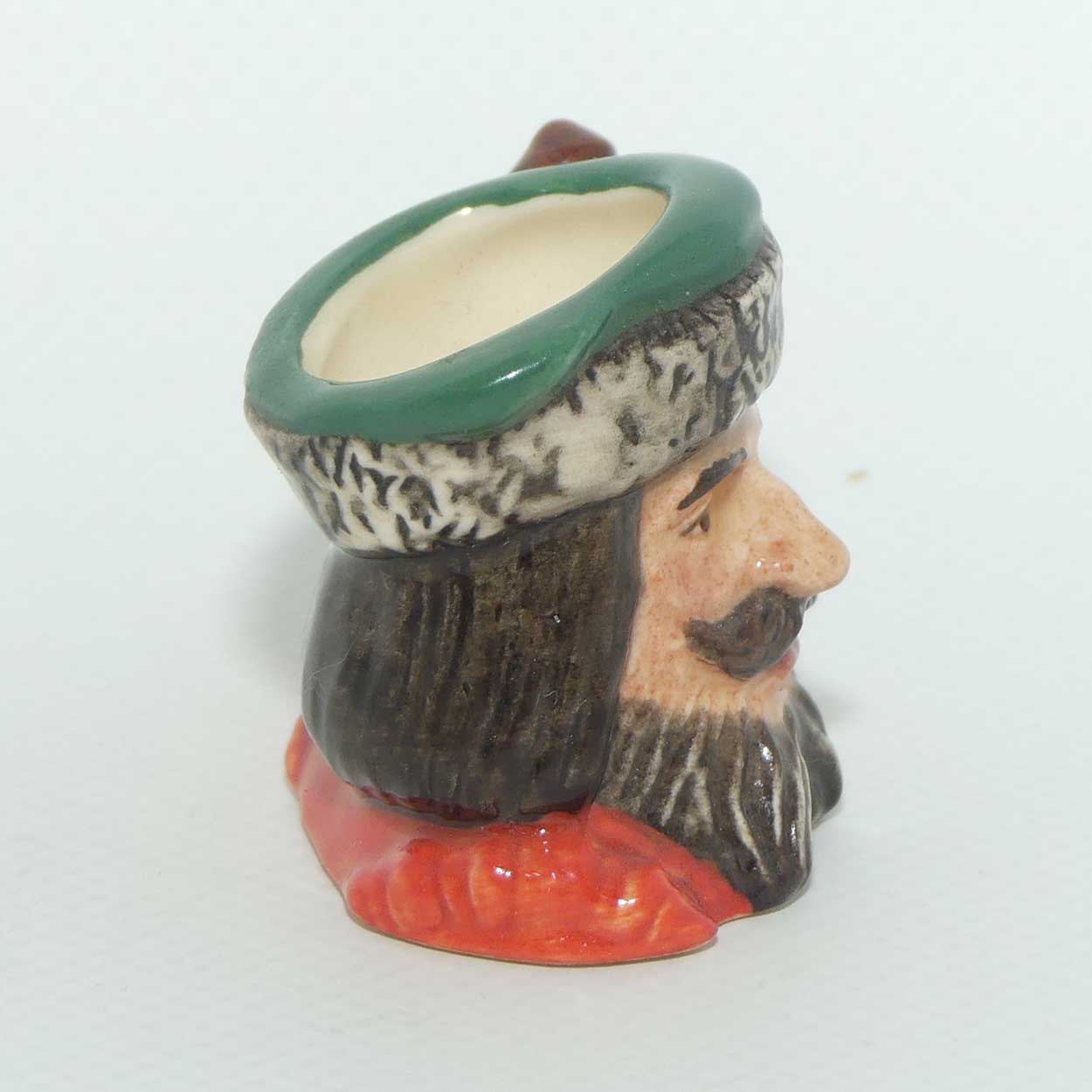 D7084 Royal Doulton tiny character jug Marco Polo | Explorers | LE1099