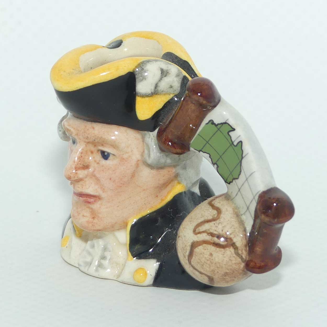 D7086 Royal Doulton tiny character jug Cook | Explorers | LE1099