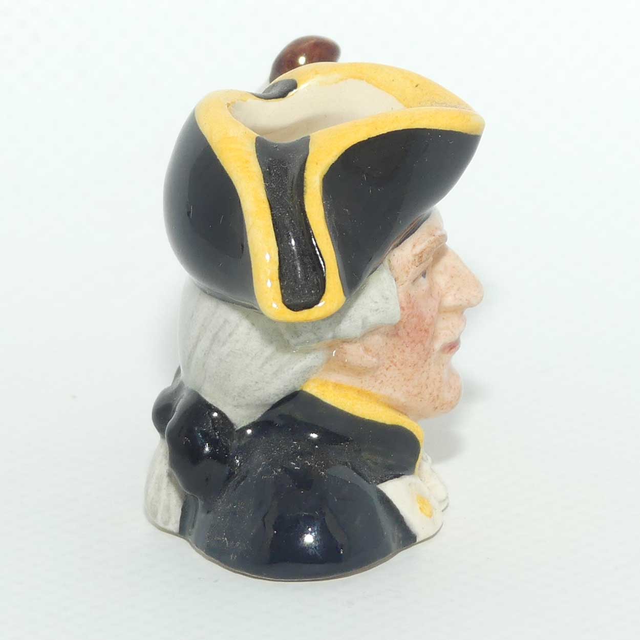 D7086 Royal Doulton tiny character jug Cook | Explorers | LE1099