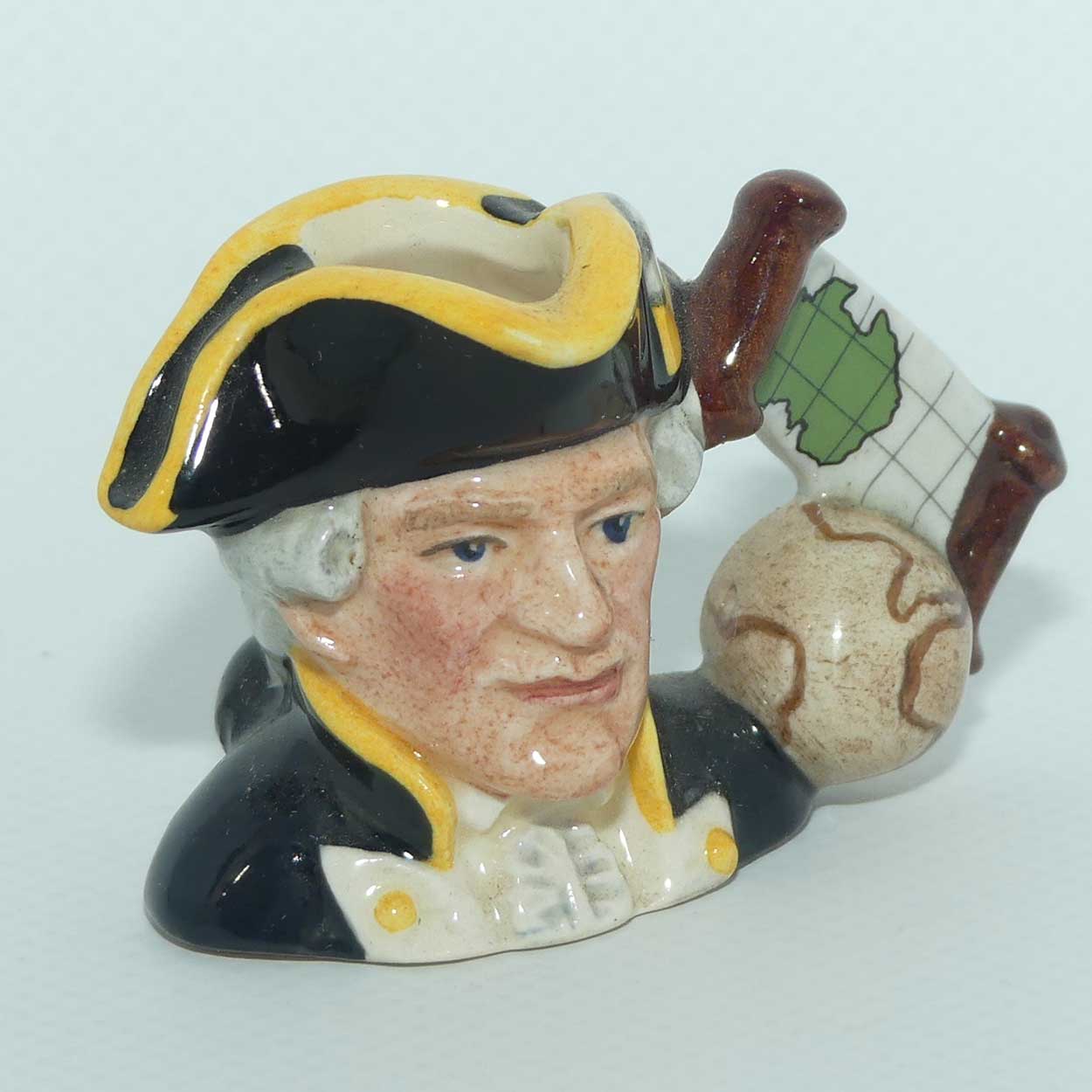 D7086 Royal Doulton tiny character jug Cook | Explorers | LE1099