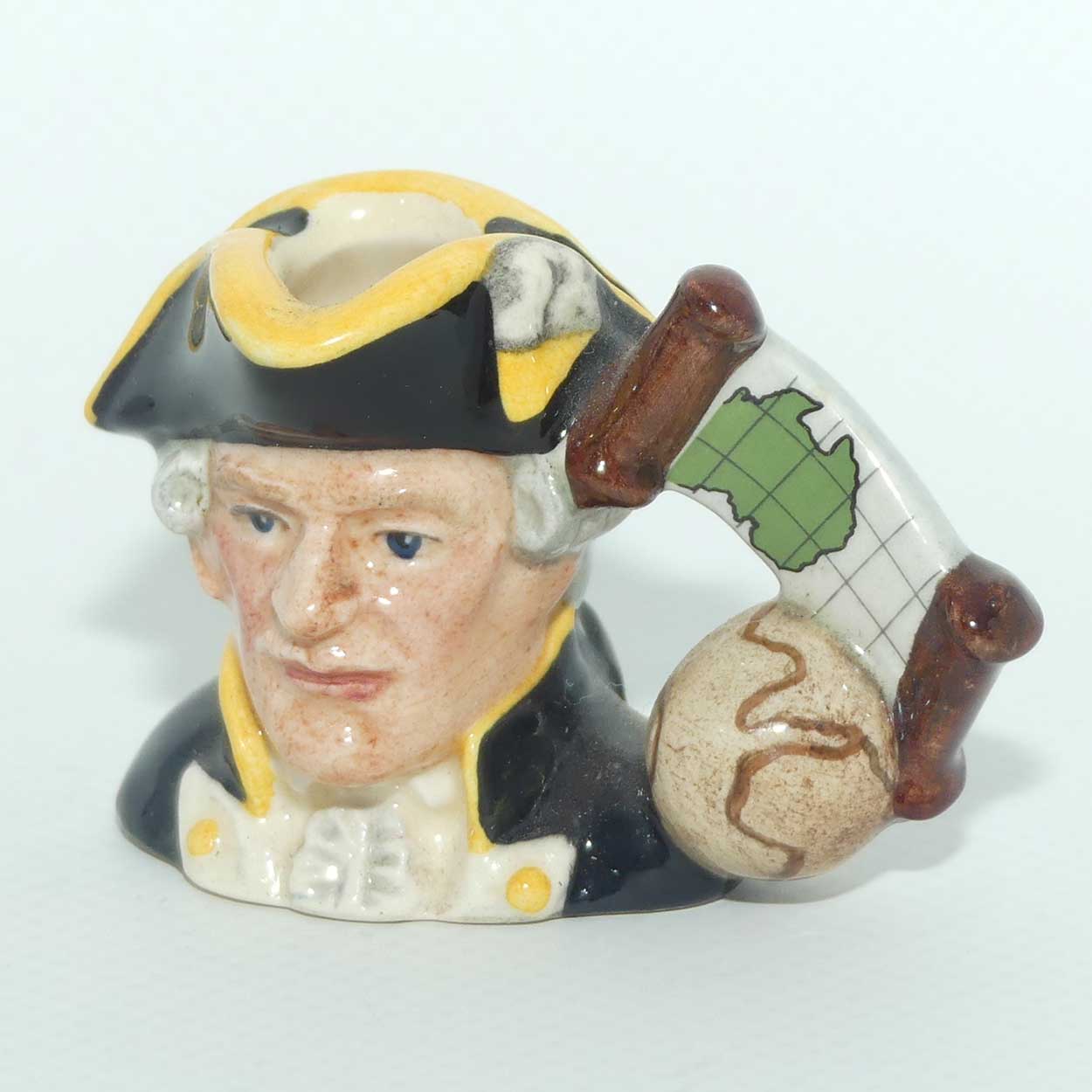 D7086 Royal Doulton tiny character jug Cook | Explorers | LE1099