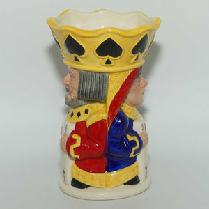 D7087 Royal Doulton toby jug King and Queen of Spades | LE 377/2500