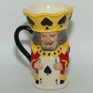 D7087 Royal Doulton toby jug King and Queen of Spades | LE 377/2500