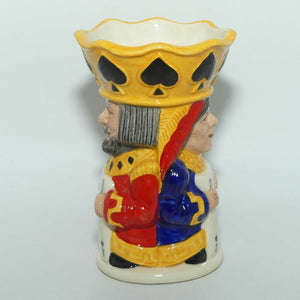 D7087 Royal Doulton toby jug King and Queen of Spades | LE 810/2500