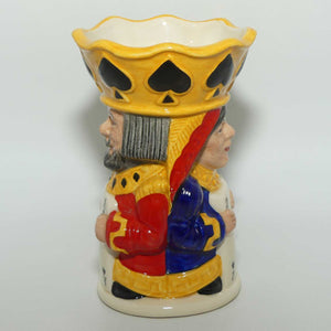 D7087 Royal Doulton toby jug King and Queen of Spades | LE 810/2500