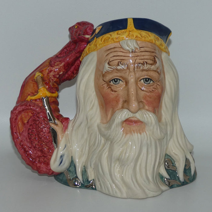 D7117 Royal Doulton large character jug Merlin | Ltd Ed